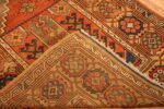 Back Of Antique Turkish Konya Prayer Rug 71787 by Nazmiyal Antique Rugs