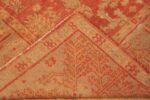 Back Of Antique Turkish Oushak Area Rug 71753 by Nazmiyal Antique Rugs