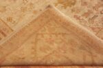 Back Of Antique Turkish Oushak Rug 71739 by Nazmiyal Antique Rugs