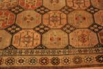 Border Of Antique Caucasian Karabagh Runner Rug 71832 by Nazmiyal Antique Rugs