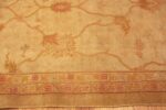 Border Of Antique Turkish Oushak Rug 71750 by Nazmiyal Antique Rugs