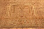 Border Of Large Antique Turkish Oushak Rug 71694 by Nazmiyal Antique Rugs