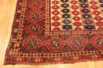 Corner Of Antique Afghan Beshir Rug 71313 by Nazmiyal Antique Rugs