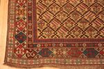 Corner Of Antique Caucasian Dagestan Prayer Rug Corner Of Antique Caucasian Dagestan Prayer Rug 71790 by Nazmiyal Antique Rugs