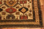 Corner Of Antique Caucasian Kuba Rug 71813 by Nazmiyal Antique Rugs