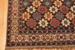 Corner Of Antique Caucasian Kuba Runner Rug 71604 by Nazmiyal Antique Rugs