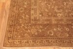 Corner Of Antique Indian Amritsar Square Rug Corner Of Antique Indian Amritsar Square Rug 71831 by Nazmiyal Antique Rugs