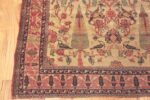 Corner Of Antique Persian Kerman Cypress Tree Design Rug 71806 by Nazmiyal Antique Rugs