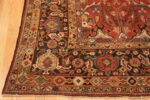 Corner Of Antique Persian Sultanabad Rug 71798 by Nazmiyal Antique Rugs