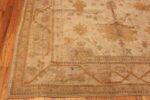Corner Of Antique Turkish Oushak Rug 71739 by Nazmiyal Antique Rugs