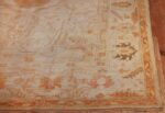 Corner Of Antique Oushak Rug From Turkey 71838 by Nazmiyal Antique Rugs