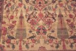 Detail Of Antique Persian Kerman Cypress Tree Design Rug 71806 by Nazmiyal Antique Rugs