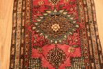 Detail Of Antique Persian Sarouk Farahan Rug 71783 by Nazmiyal Antique Rugs
