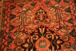 Detail Of Antique Persian Sarouk Farahan Rug 71785 by Nazmiyal Antique Rugs