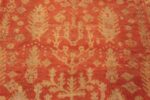 Detail Of Antique Turkish Oushak Area Rug 71753 by Nazmiyal Antique Rugs