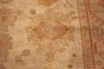 Detail Of Antique Turkish Oushak Rug 71739 by Nazmiyal Antique Rugs
