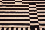 Detail Of Round Kusaska Tika Design Kilim Rug by Genaro Rivas 61098 by Nazmiyal Antique Rugs