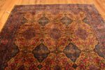 Detailed Of Antique Persian Kashan Area Rug 71763 by Nazmiyal Antique Rugs