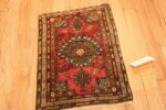 Detailed Of Antique Persian Sarouk Farahan Rug 71783 by Nazmiyal Antique Rugs