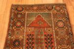 Details Of Antique Turkish Konya Prayer Rug 71787 by Nazmiyal Antique Rugs