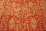 Details Of Antique Turkish Oushak Area Rug 71753 by Nazmiyal Antique Rugs