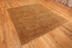 Side Of Antique Indian Amritsar Square Rug Side Of Antique Indian Amritsar Square Rug 71831 by Nazmiyal Antique Rugs