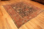 Side Of Antique Persian Heriz Area Rug 71796 by Nazmiyal Antique Rugs