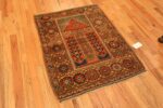 Side Of Antique Turkish Konya Prayer Rug 71787 by Nazmiyal Antique Rugs