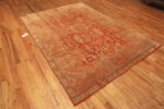 Side Of Antique Turkish Oushak Area Rug 71753 by Nazmiyal Antique Rugs