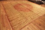 Side Of Antique Turkish Oushak Square Area Rug 71821 by Nazmiyal Antique Rugs