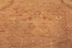 Texture Of Large Antique Turkish Oushak Rug 71694 by Nazmiyal Antique Rugs