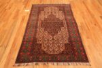 Whole View Of Antique Persian Senneh Rug 71801 by Nazmiyal Antique Rugs