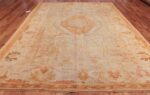 Whole View Of Antique Oushak Rug From Turkey 71838 by Nazmiyal Antique Rugs
