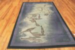Whole View Vintage Artistic Paul Klee Fish Area Rug 71734 by Nazmiyal Antique Rugs