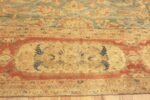 Border Of Oversized Decorative Antique Persian Sultanabad Rug 71514 by Nazmiyal Antique Rugs