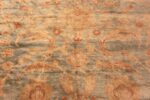 Close Up Of Oversized Decorative Antique Persian Sultanabad Rug 71514 by Nazmiyal Antique Rugs