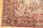 Corner Of Silk Antique Persian Bidjar Rug 71502 by Nazmiyal Antique Rugs