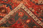 Back Of Antique Caucasian Soumak Rug 71969 by Nazmiyal Antique Rugs