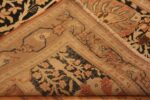 Back Of Antique Haji Jalili Persian Tabriz Rug 71979 by Nazmiyal Antique Rugs