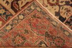 Back Of Antique Persian Bakshaish Rug 71958 by Nazmiyal Antique Rugs