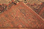 Back Of Antique Persian Bidjar Rug 71985 by Nazmiyal Antique Rugs