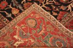 Back Of Antique Persian Heriz Rug 71973 by Nazmiyal Antique Rugs