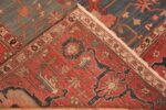 Back Of Antique Persian Serapi Rug 71959 by Nazmiyal Antique Rugs