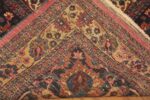 Back Of Fine Floral Tree Of Life Oversized Antique Persian Vase Design Khorassan Garden Rug 71842 by Nazmiyal Antique Rugs