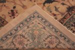 Back Of Large Antique Indian Agra Area Rug 50457 by Nazmiyal Antique Rugs