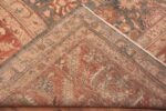 Back Of Oversized Antique Persian Malayer Rug 71943 by Nazmiyal Antique Rugs