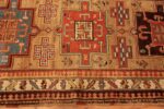 Border Of Antique Persian Bakshaish Rug 71994 by Nazmiyal Antique Rugs