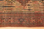 Border Of Antique Persian Bidjar Rug 71985 by Nazmiyal Antique Rugs
