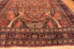 Border Of Fine Floral Tree Of Life Oversized Antique Persian Vase Design Khorassan Garden Rug 71842 by Nazmiyal Antique Rugs