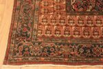 Corner Of Antique Persian Farahan Rug 71990 by Nazmiyal Antique Rugs
